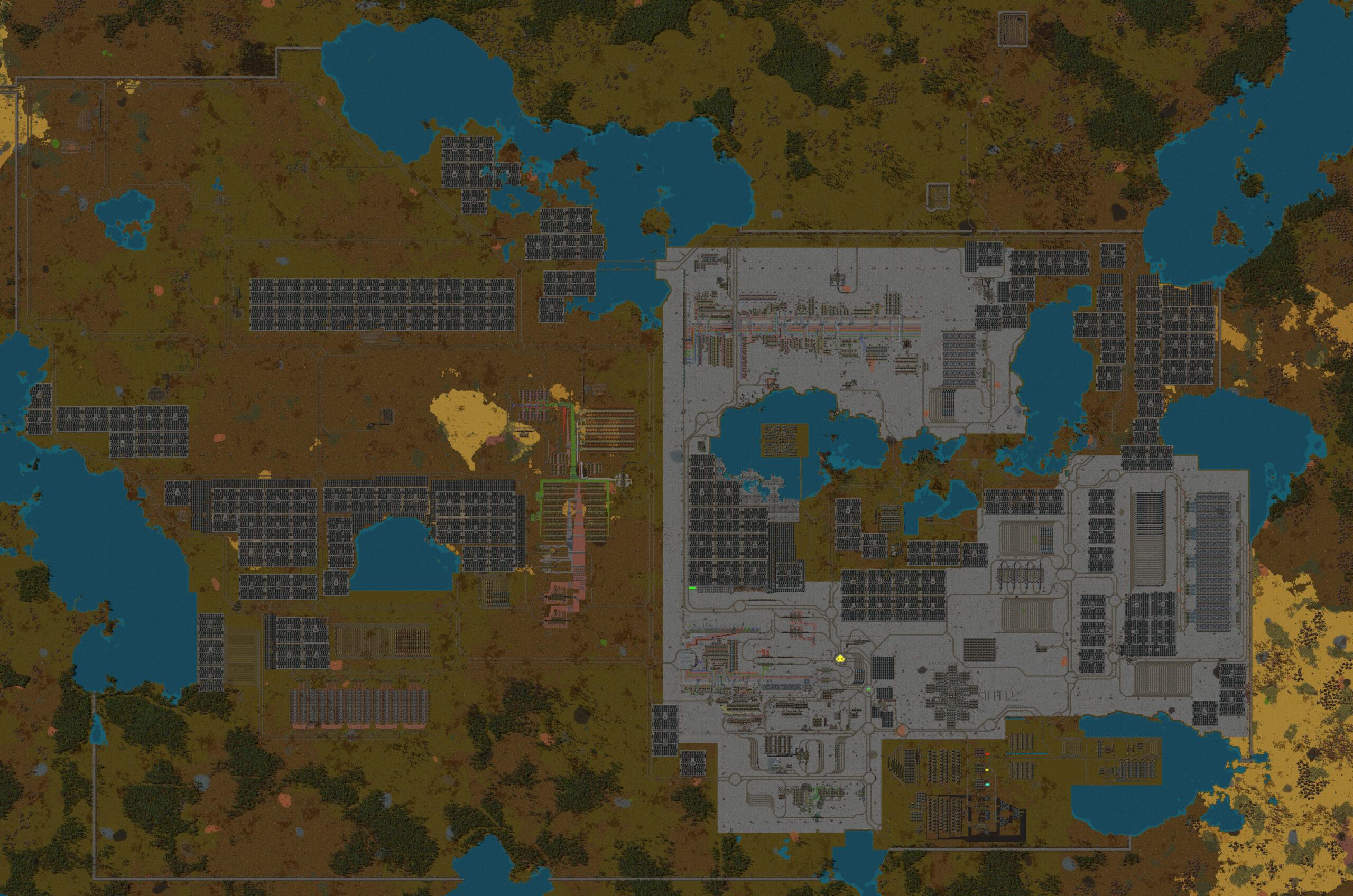 Usine impresionnante de Factorio.